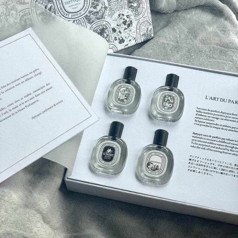 Diptyque Official Set 4 bottles